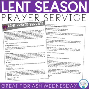 Lent Prayer Service | Ash Wednesday