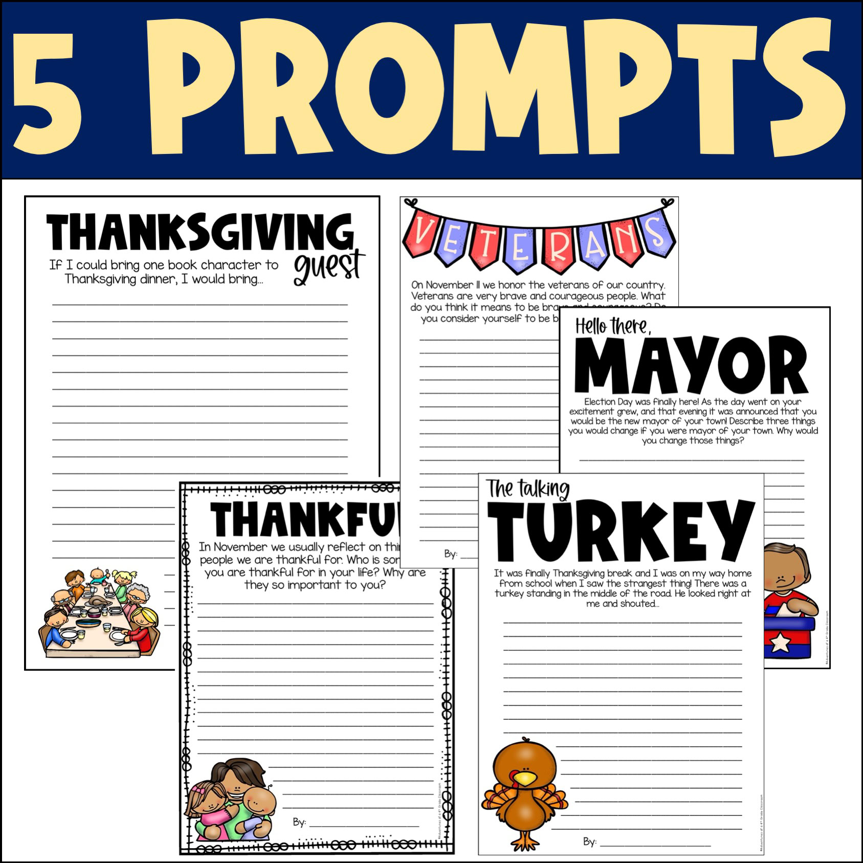 November Writing Prompts - Image 2