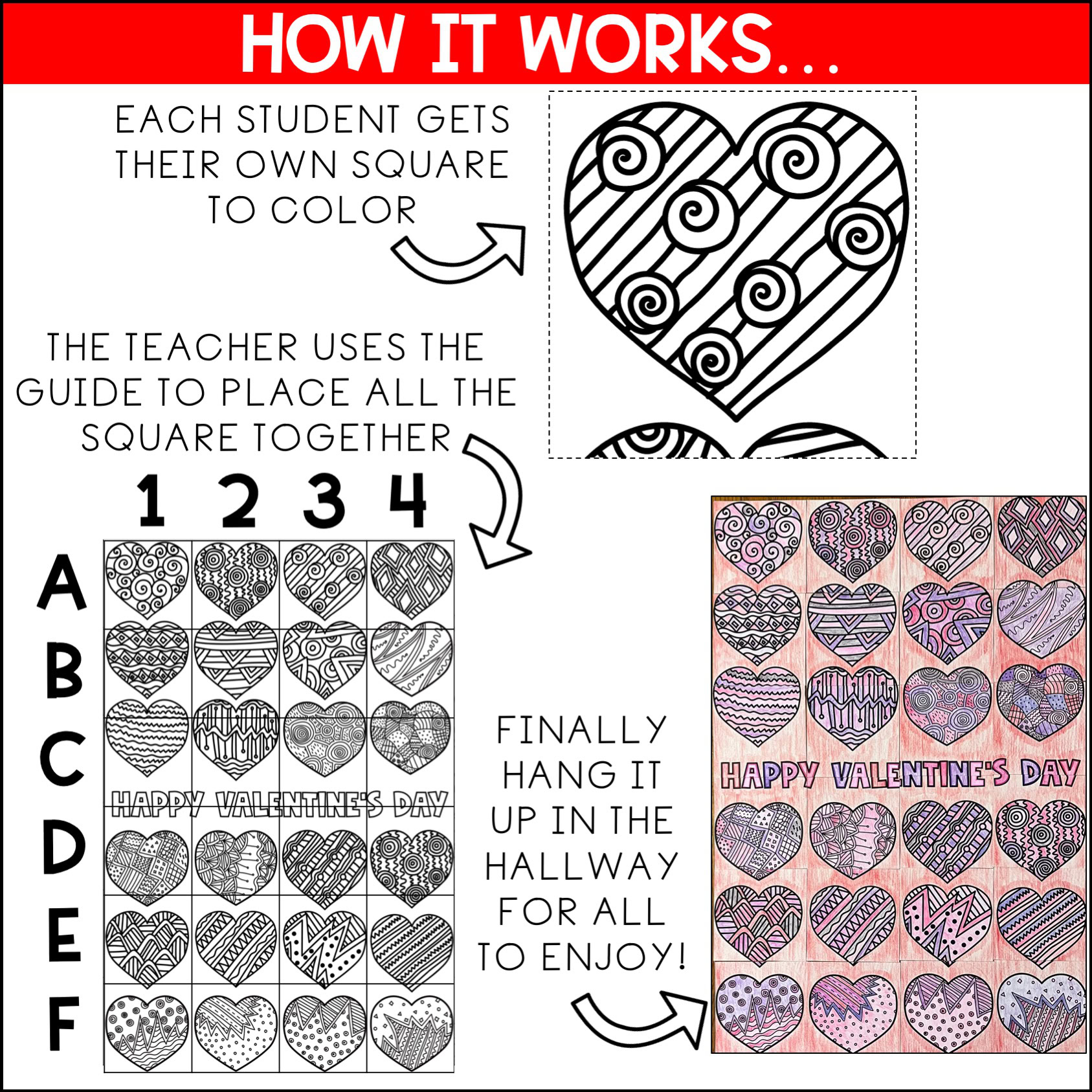 Valentine's Day Collaborative Poster - Image 4