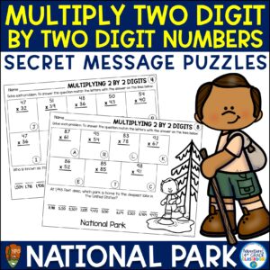 2 Digit by 2 Digit Multiplication | Review Puzzles