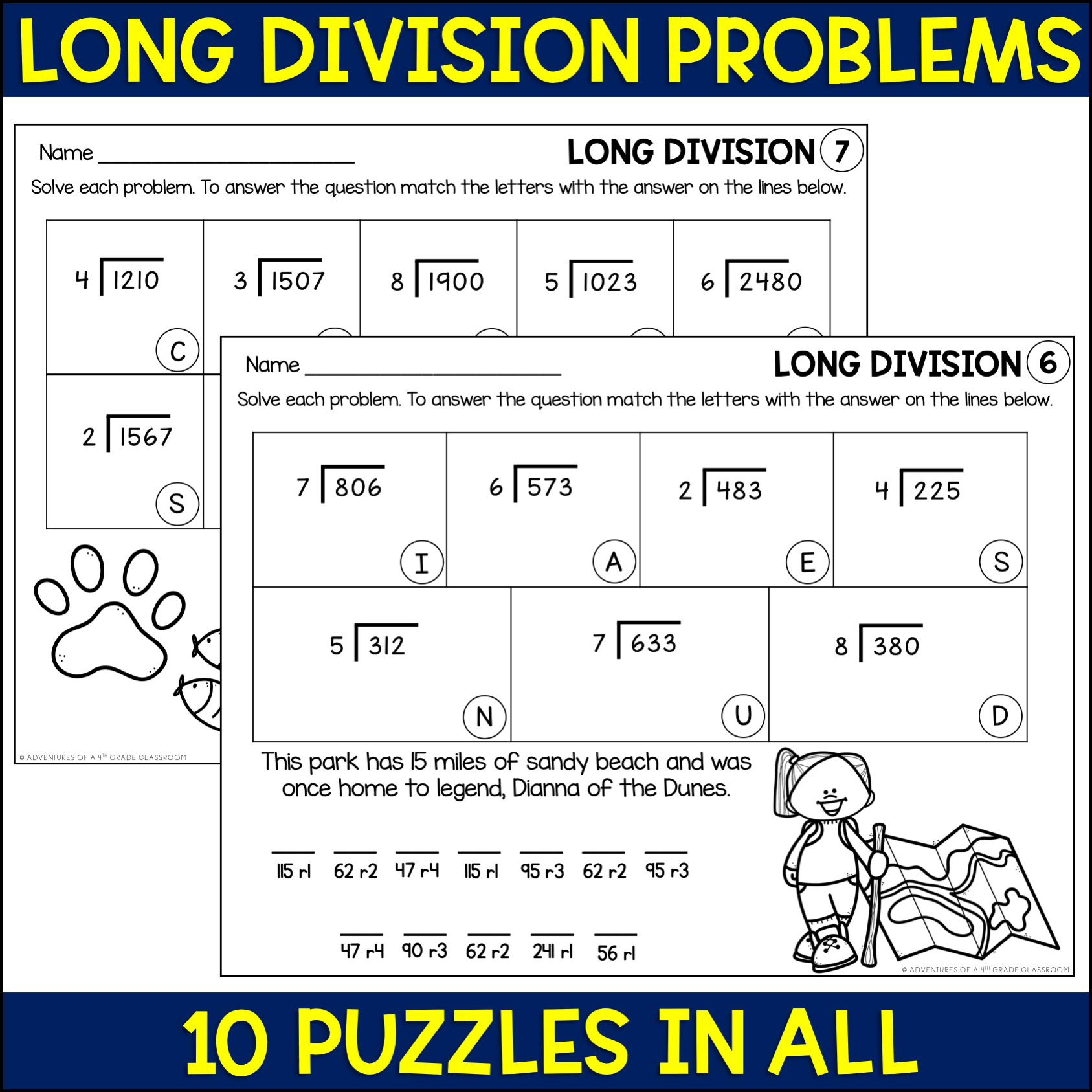 Long Division | Review Puzzles - Image 2