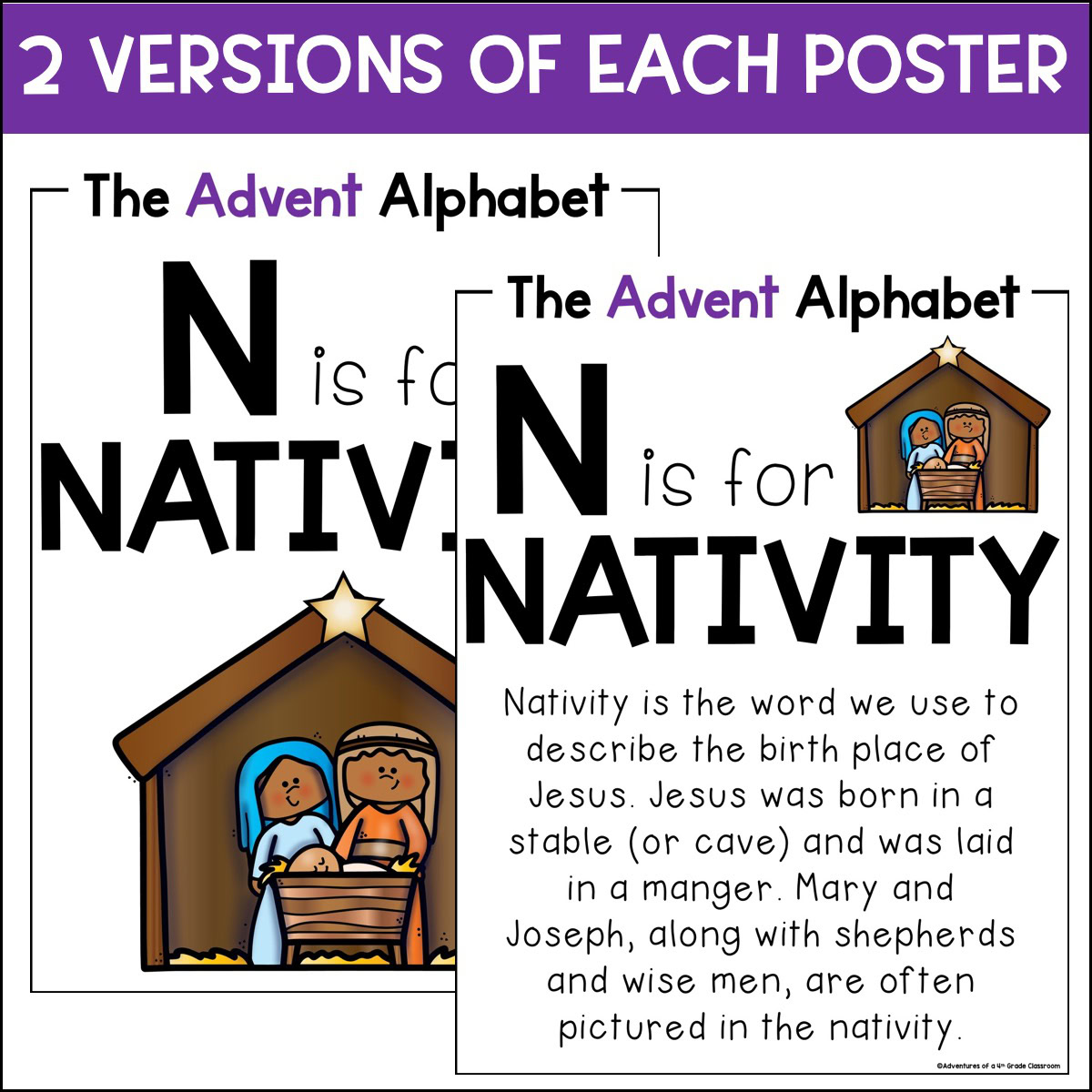 Advent Alphabet & Booklet | Upper Elementary - Image 4