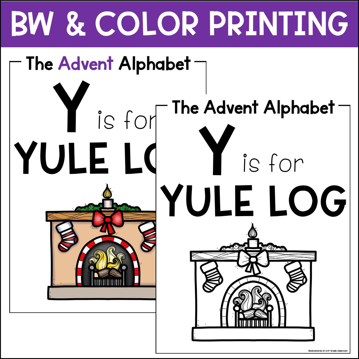 Advent Alphabet & Booklet | Upper Elementary - Image 2