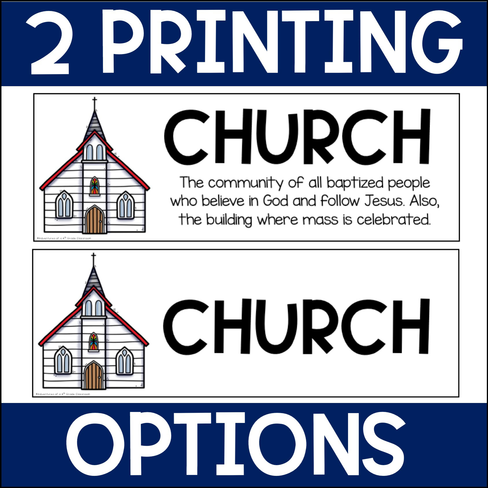 Catholic Vocabulary Word Wall - Image 4