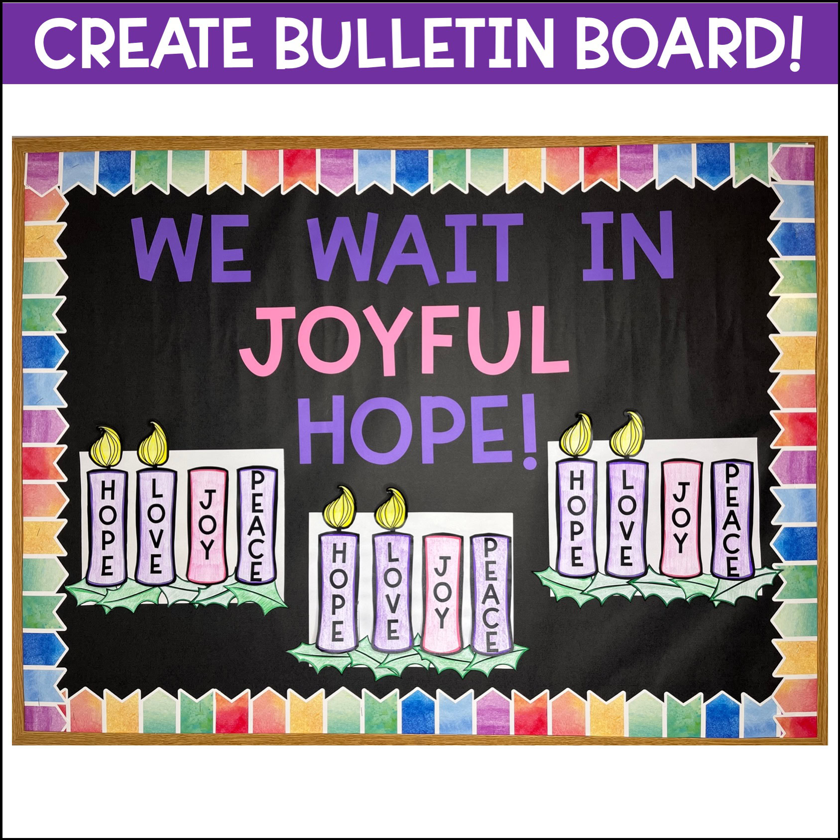 Advent Wreath Craft - Image 2