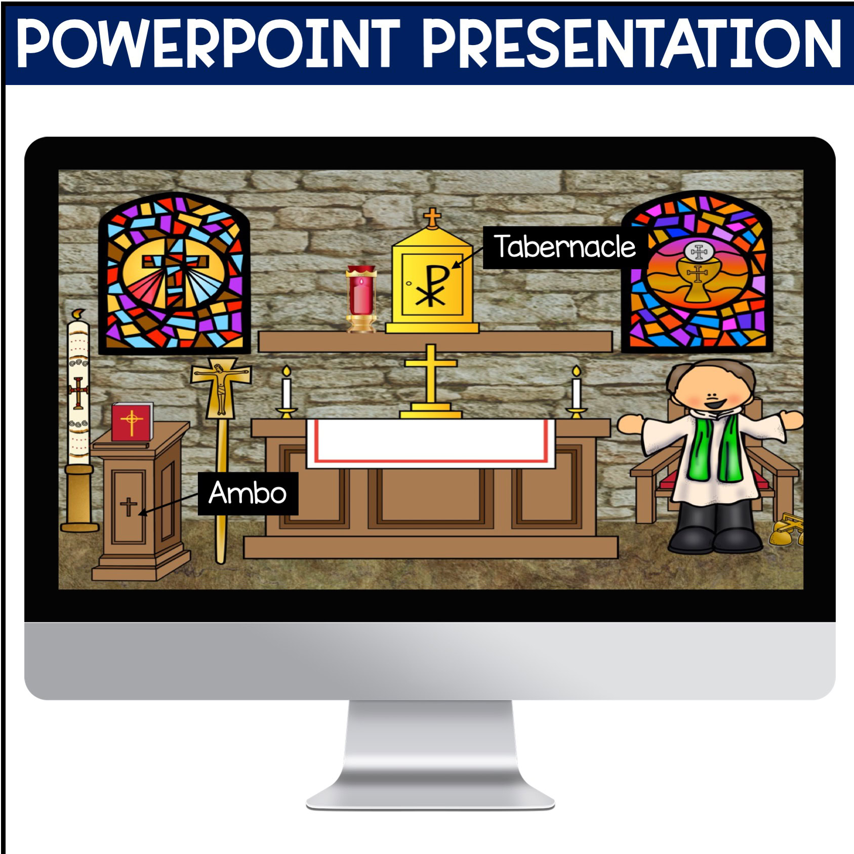 First Communion Vocabulary and Church Tour - Image 3