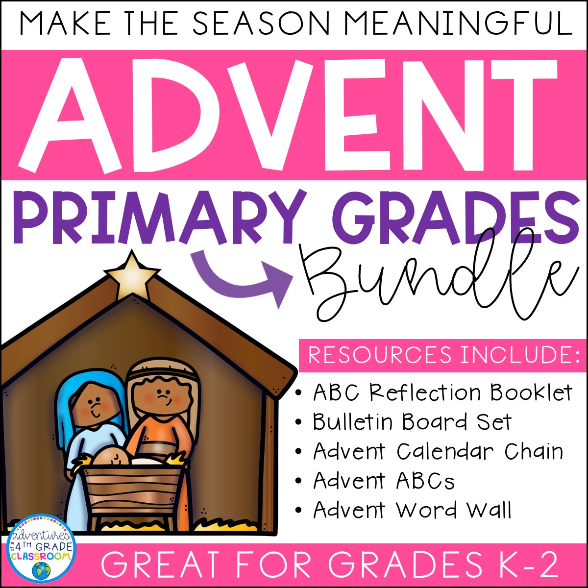 Advent Bundle for Grades K-2