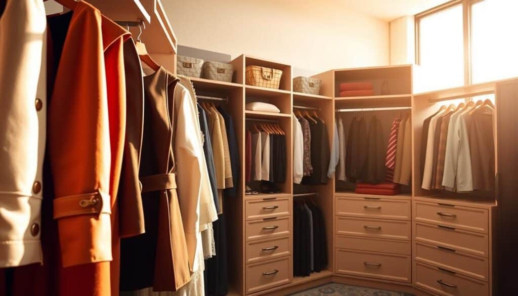Custom wardrobe design elements