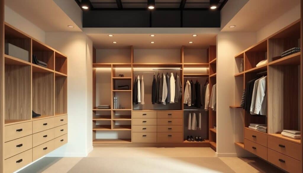 custom walk-in wardrobes