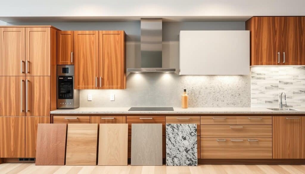 kitchen cabinet materials