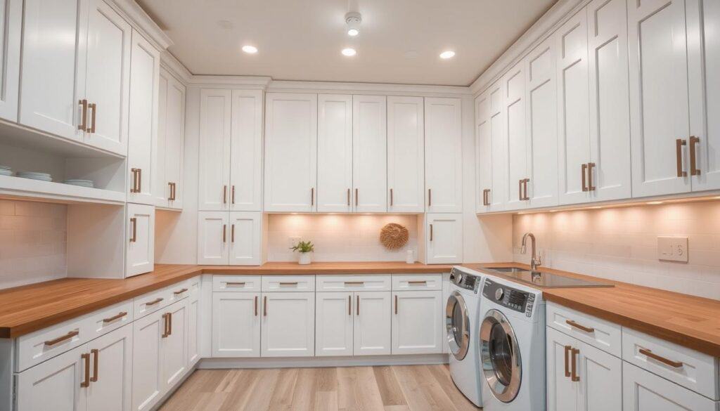 laundry room cabinets