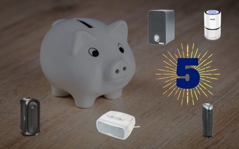 Best inexpensive air purifiers featured image