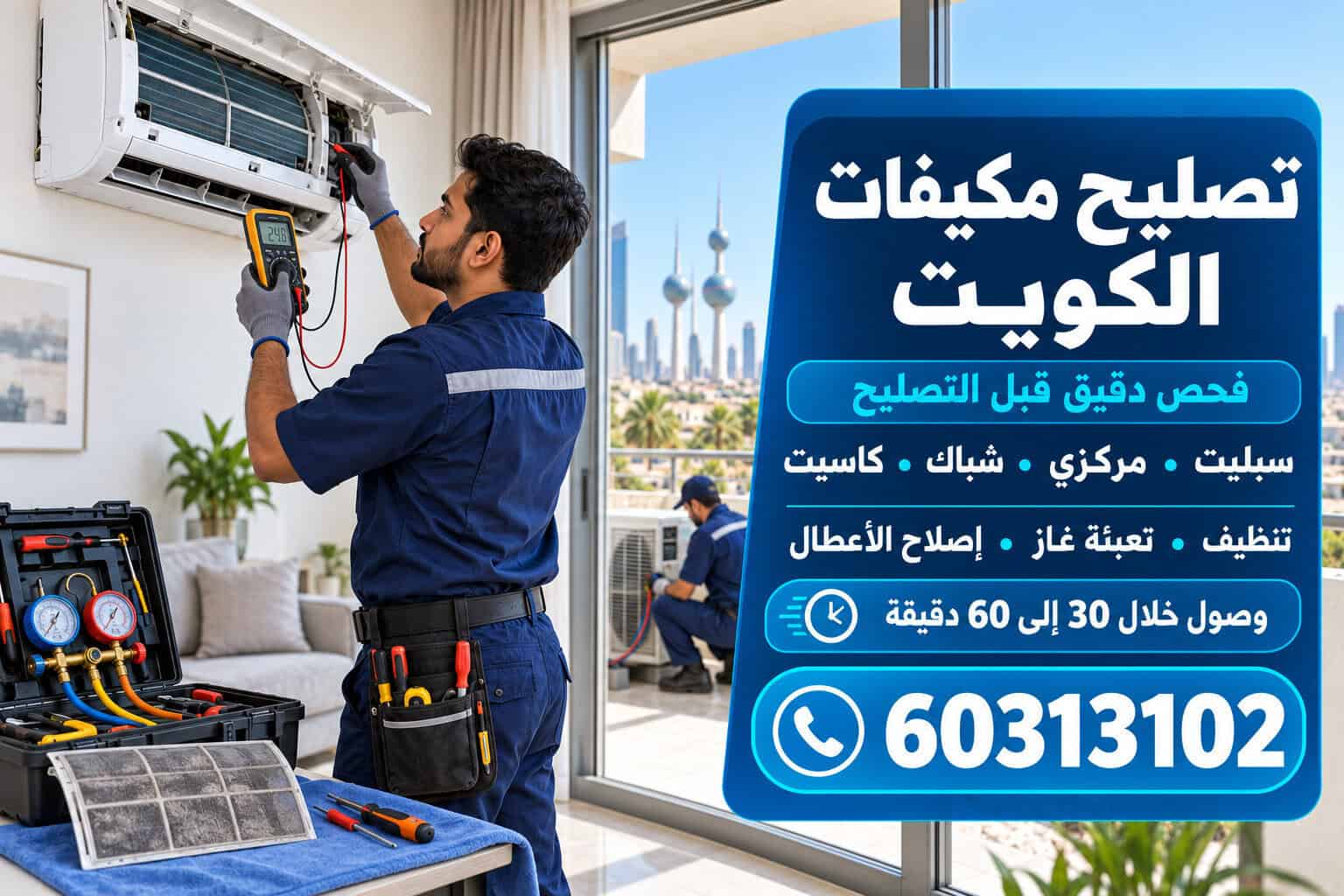 تصليح مكيفات الكويت