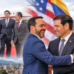Acuerdos de Barranquilla: lo que Colombia firmó con Rubio y los riesgos que nadie explicó El 8 de septiembre Colombia y EEUU firmaron los Acuerdos de Barranquilla tras la visita de Marco Rubio. Dos memorandos sobre minerales críticos y cooperación nuclear civil, más una hoja de ruta en tres ejes. El análisis de lo que Colombia gana, los riesgos para la soberanía y las reacciones divididas de la clase política.