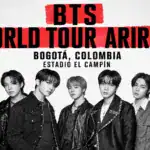 BTS llega a Bogotá el 2 y 3 de octubre con el tour ARIRANG. Horarios, setlist, rider de los siete integrantes, curiosidades y consejos para los ARMY colombianos.