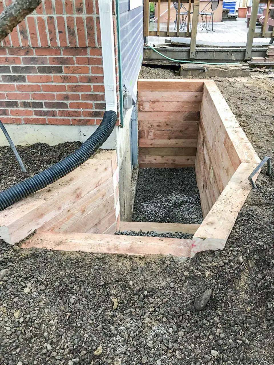 Egress Window installed by American Me Egress