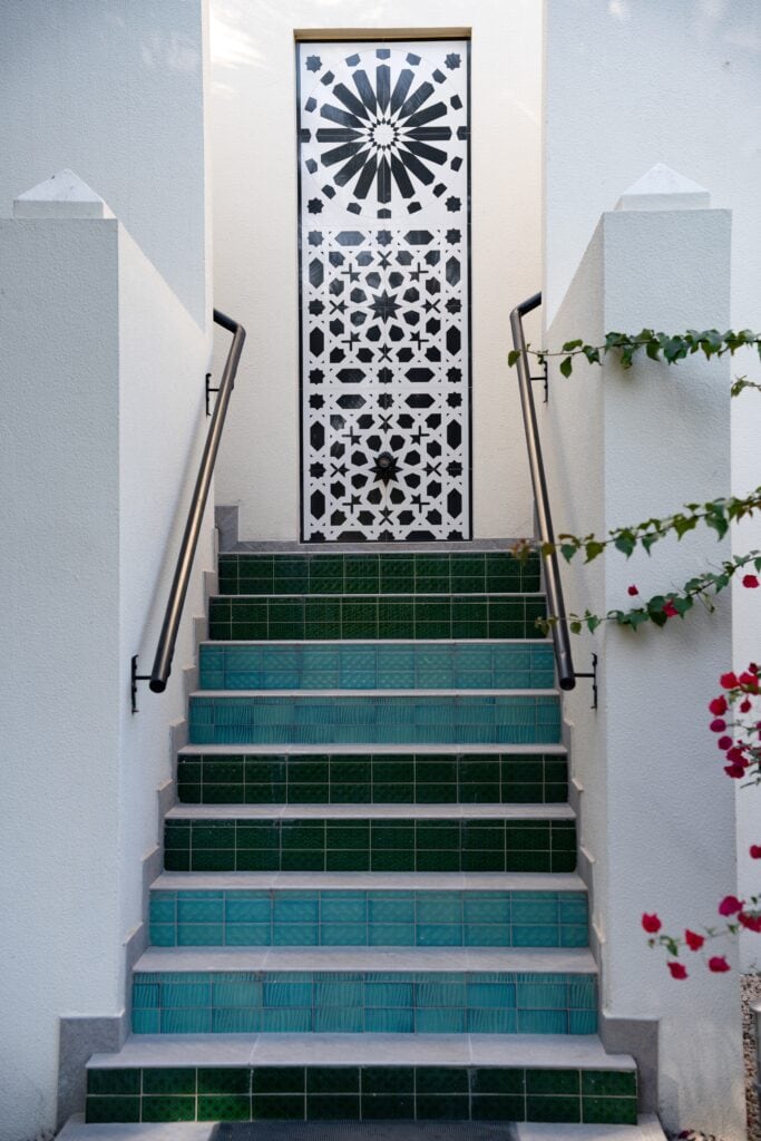 entrance tiling