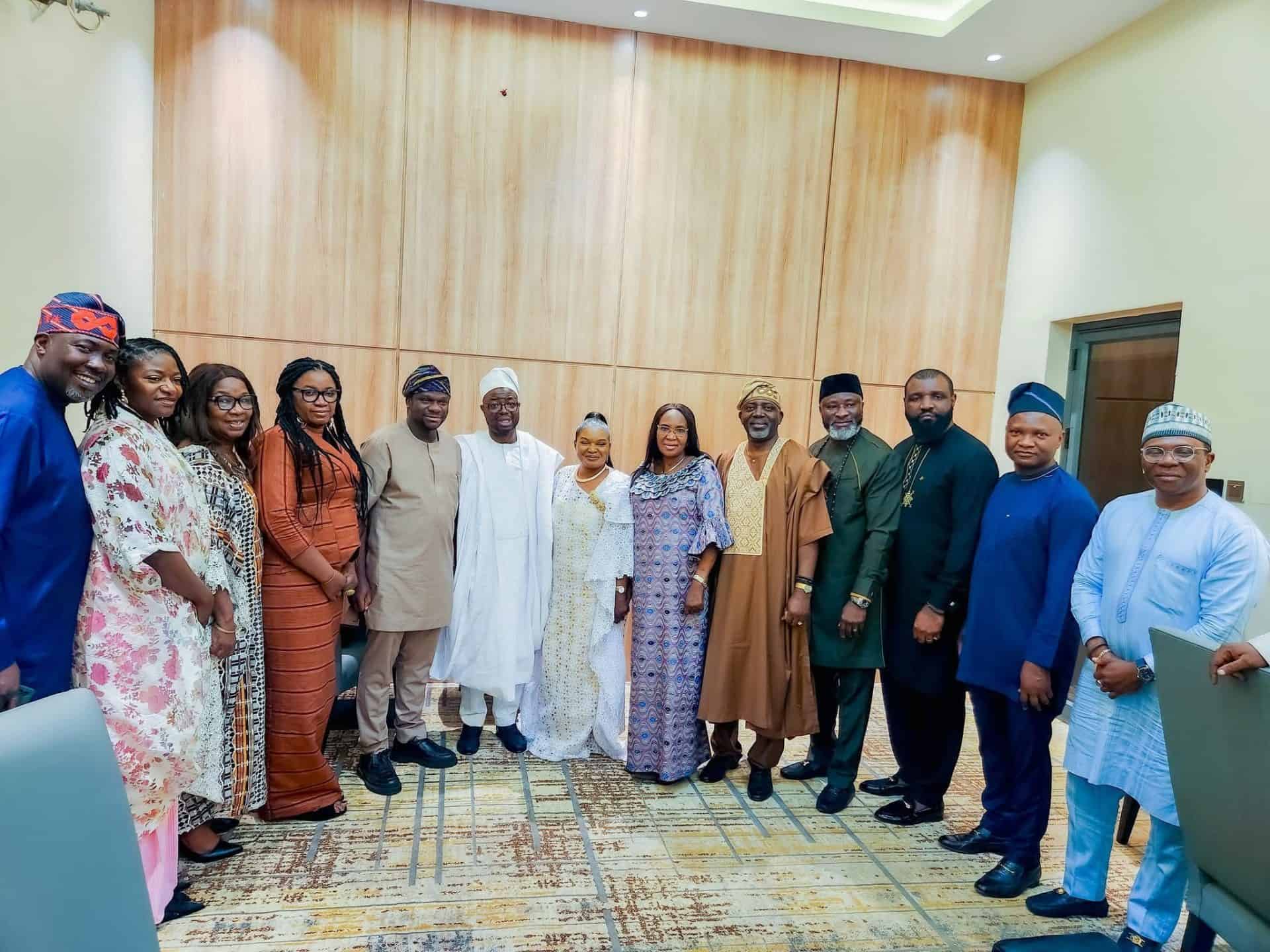 APC UK Chapter on Ground to Support Dr. Bernard Doro at Senate Screening