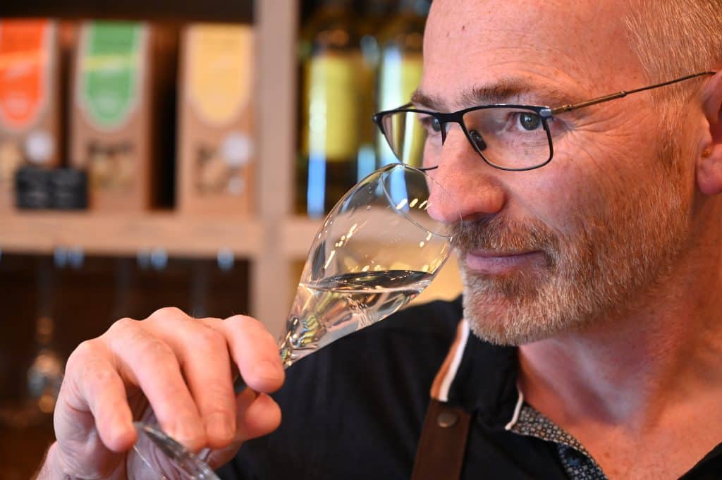 Dégustation de notre Vin de Foin