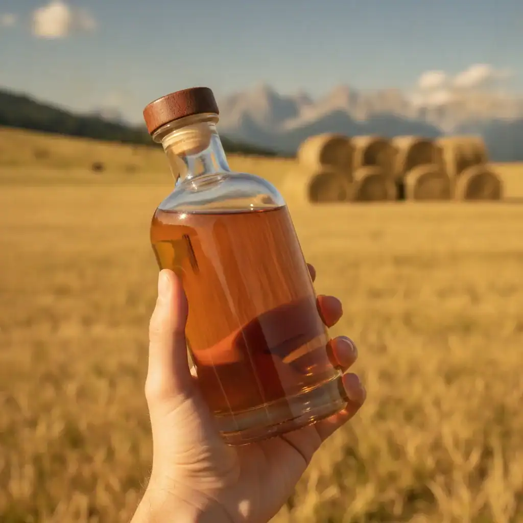 fointillant apéritif pétillant au foin
