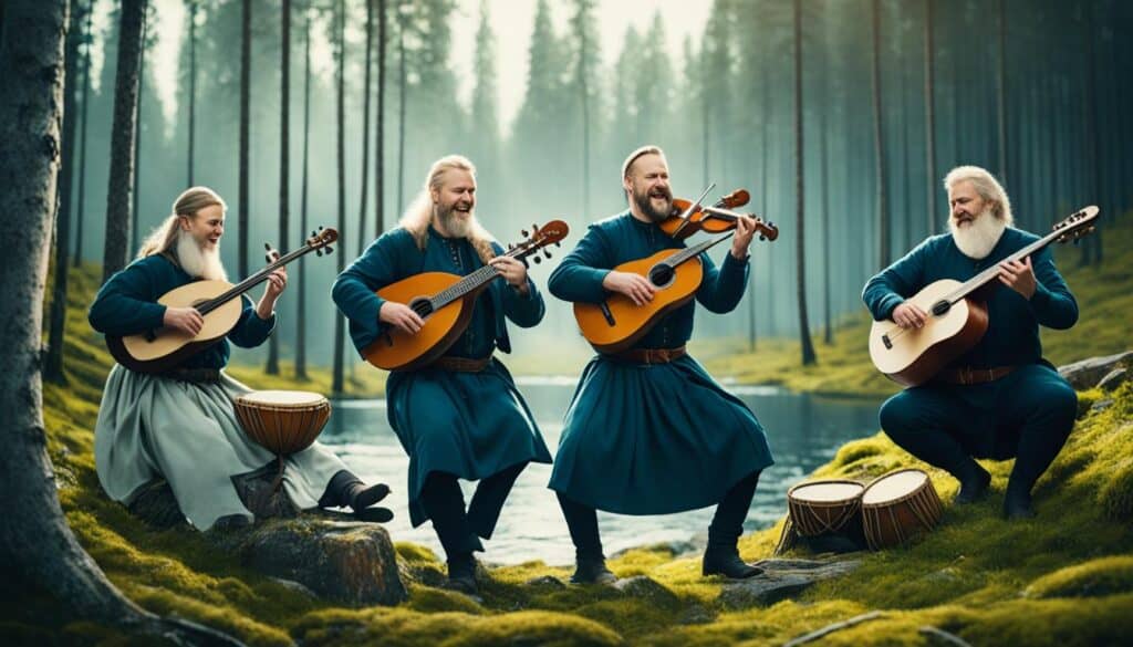 Kalevalan aiheista inspiroitunut suomalainen kansanmusiikki Kalevalan aiheista inspiroitunut suomalainen kansanmusiikki