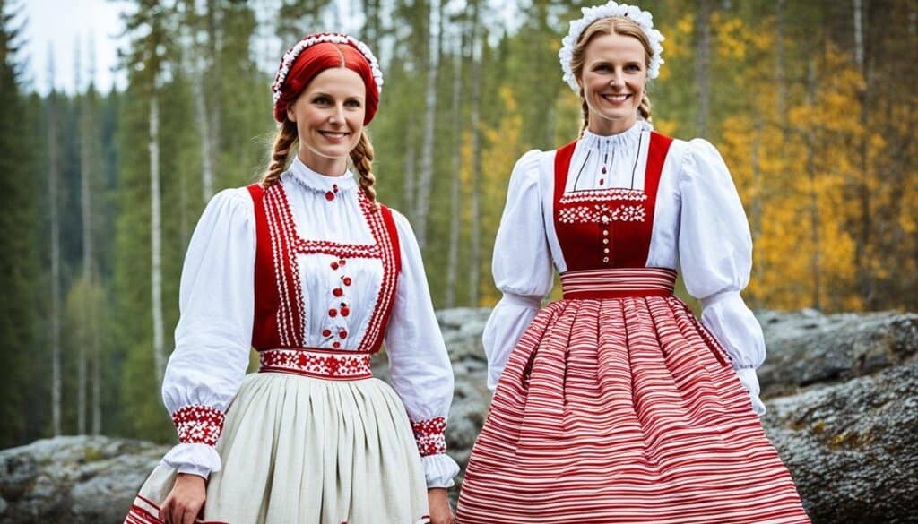 Kansallisromantiikan aikainen suomalainen kansallispuku Kansallisromantiikan aikainen suomalainen kansallispuku
