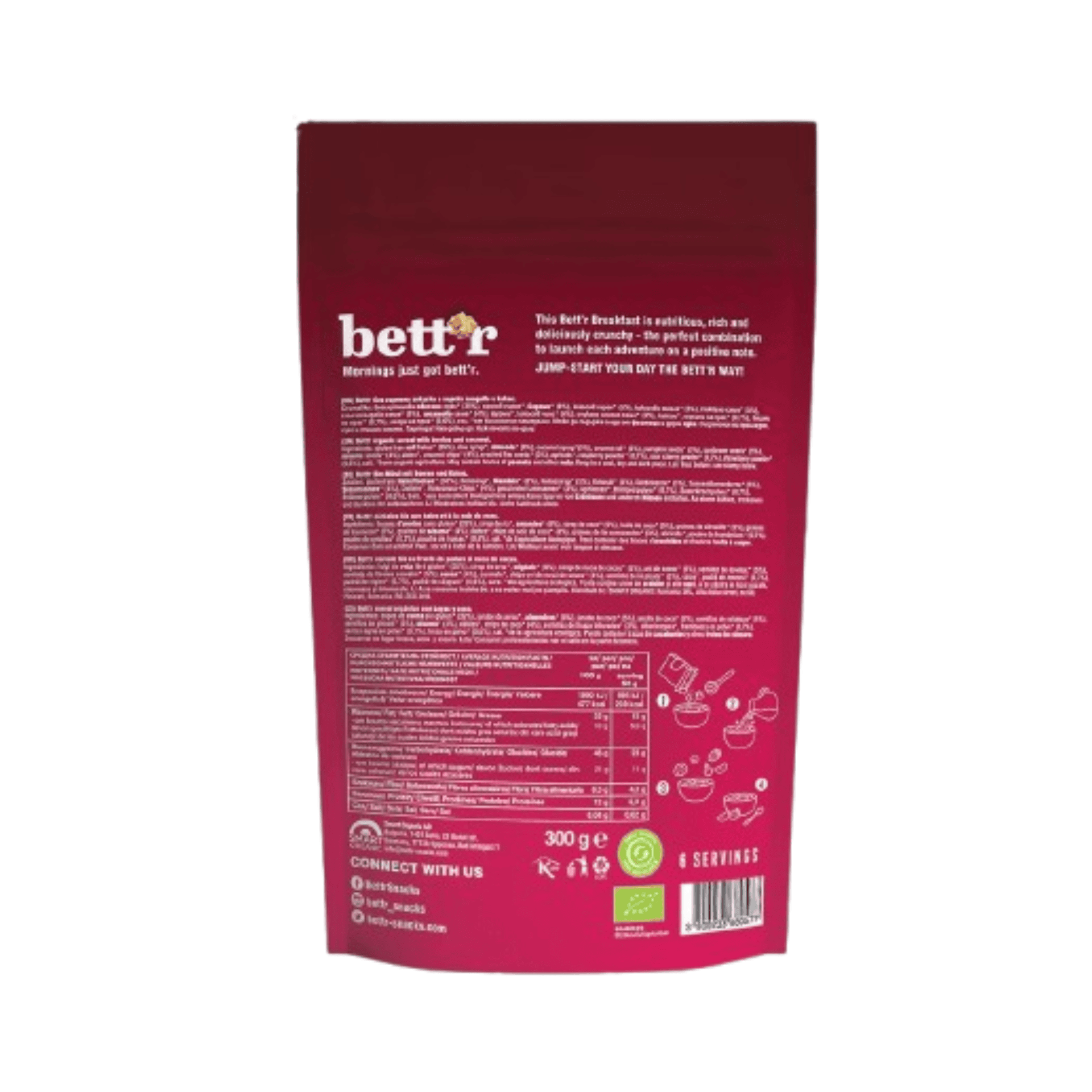 Granola Kirsche-Kokos glutenfrei Bio - bett’r – Bild 2
