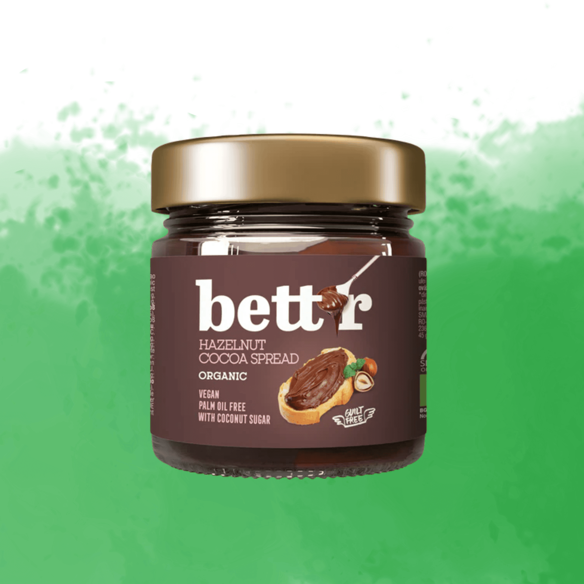 Haselnuss Kakao Aufstrich Bio 250g – bett’r