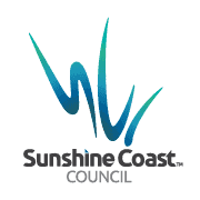 Sunshine Coast Council emblem for community and regional development.
