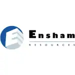 Ensham Resources logo with building icon and company name.