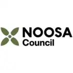 NOOSA Council logo with green leaves for sustainability programs.