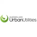 Queensland Urban Utilities logo for water and energy services.