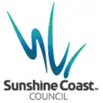 Sunshine Coast Council logo with stylized 'W' and 'V' shapes.