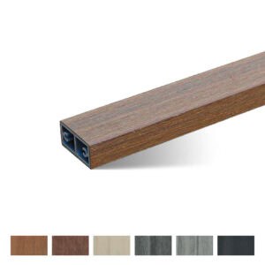 ไม้ระแนงตกแต่ง กลวงภายนอก APC 40x20  หนา 3mm