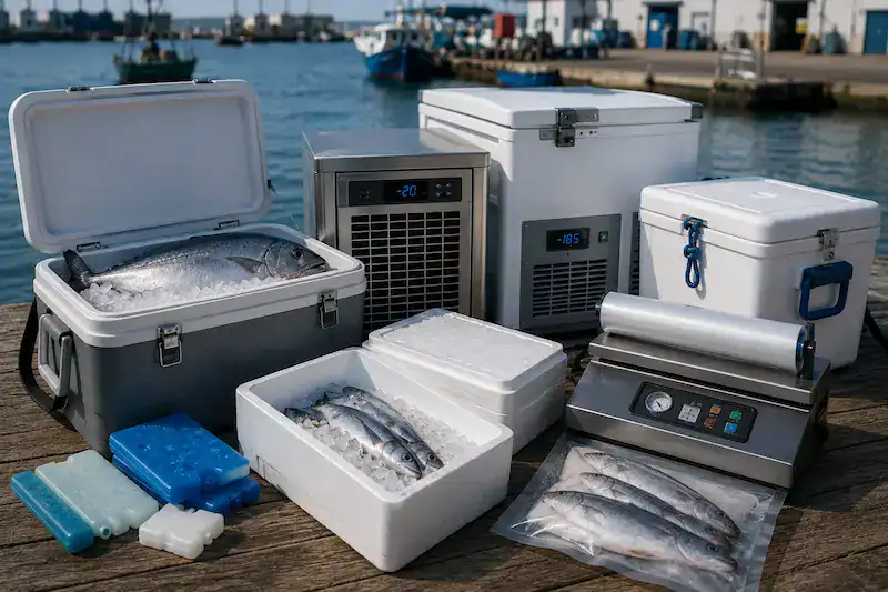 Equipos de frío y conservación de pescado
