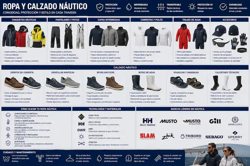 Ropa y Calzado Náutico