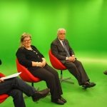 gallery delle riprese in virtual studio con gli ospiti di maggio