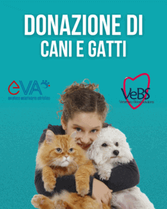 Donazione di cani e gatti