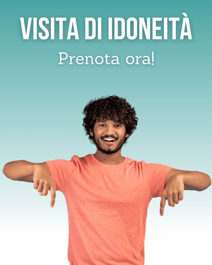 Visita di idoneità: prenota ora!