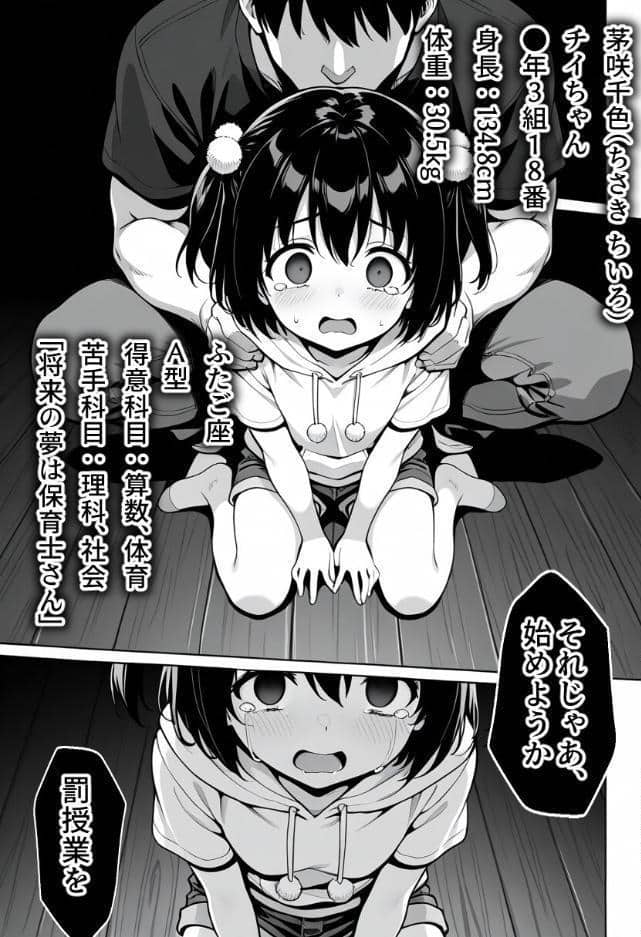 抜き打ち小テスト〜放課後の罰授業〜【モザイク版】 hitomiエロ漫画raw(同人誌)無料サンプル画像004