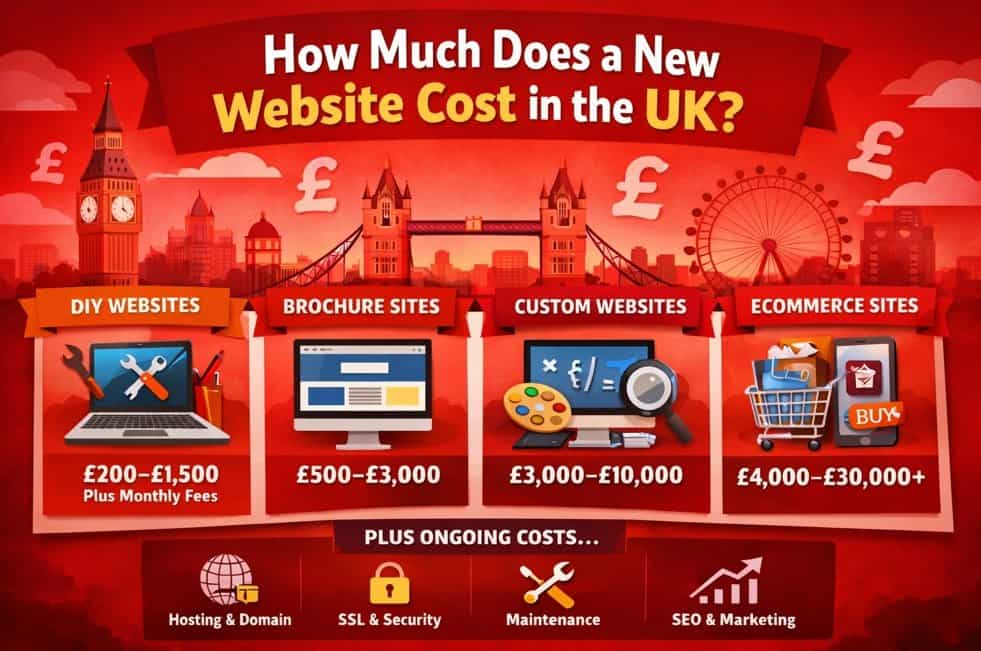 website cost UK