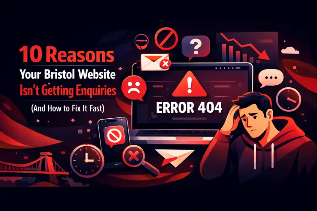10 Reasons Your Bristol Website Isn't Getting Enquiries