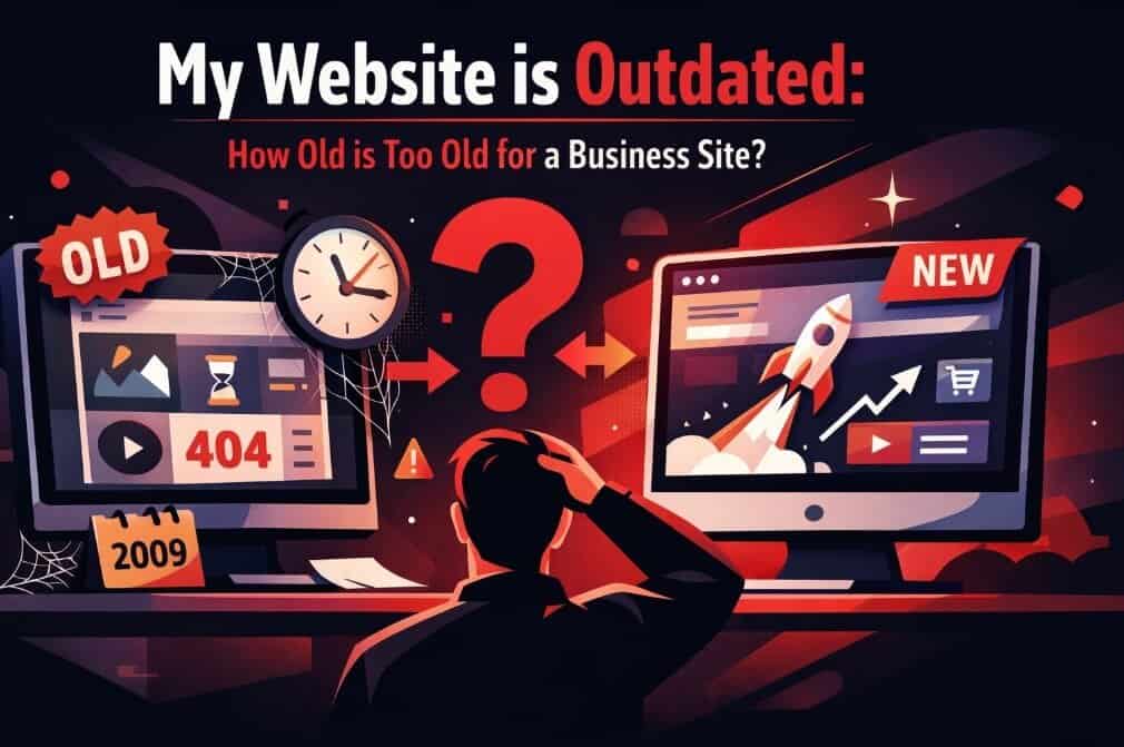 outdated website