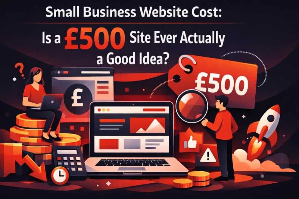 small business website cost