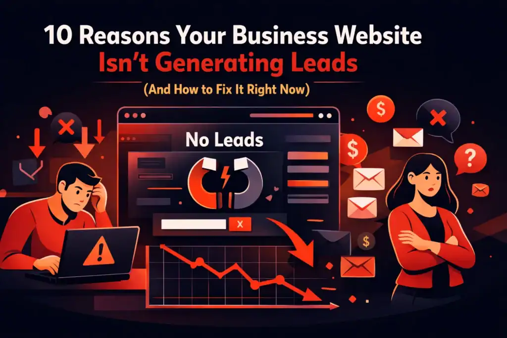 10 Reasons Your Business Website Isn't Generating Leads