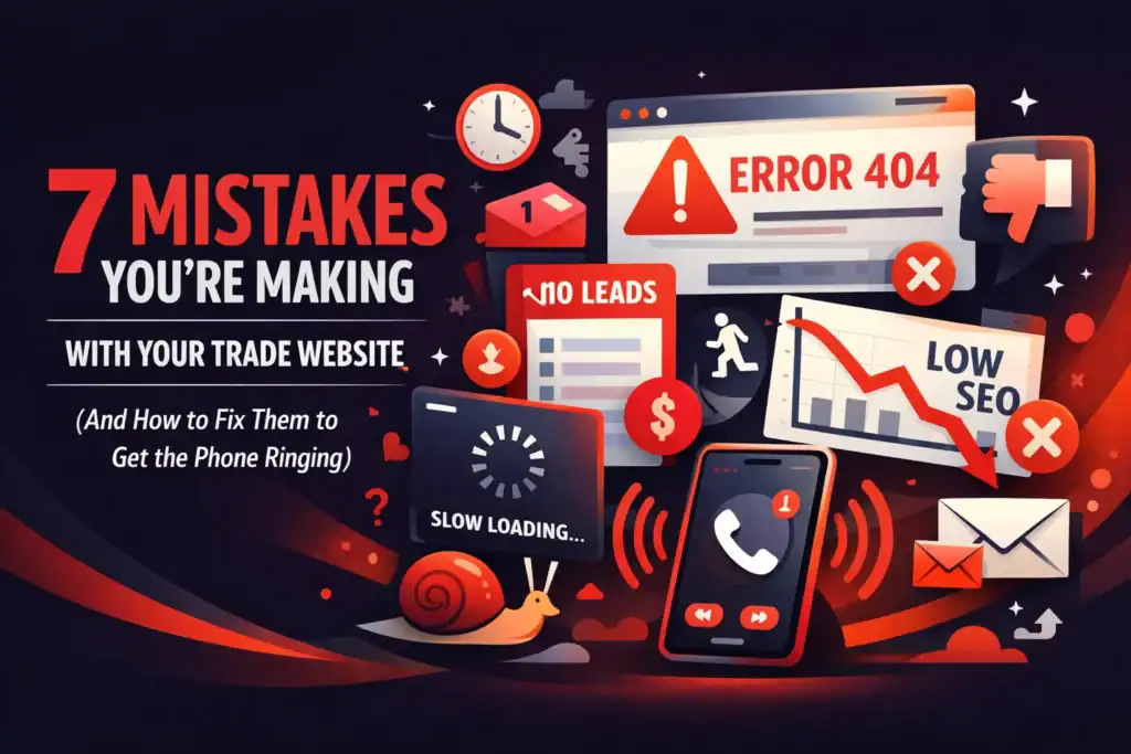 7 common trade website mistakes