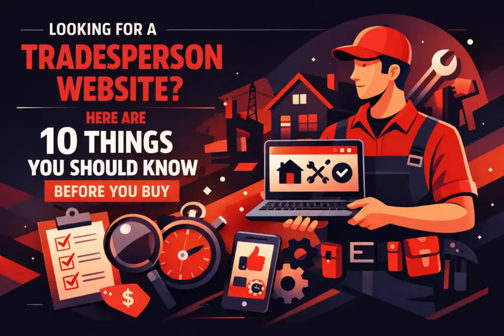 tradesperson website