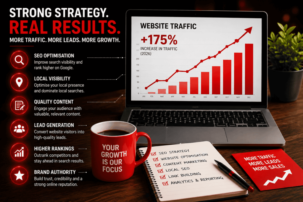 how UK businesses increase website traffic
