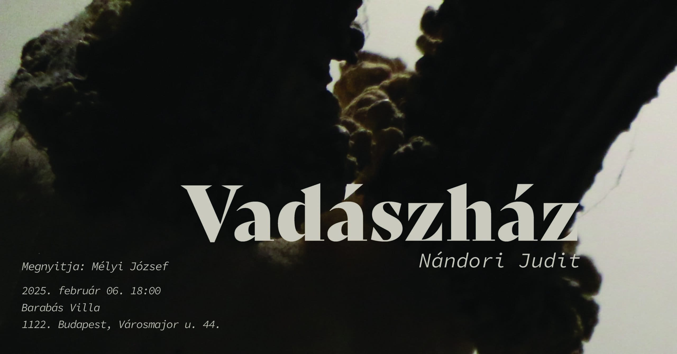 Vadászház – Nándori Judit kiállítás megnyitó