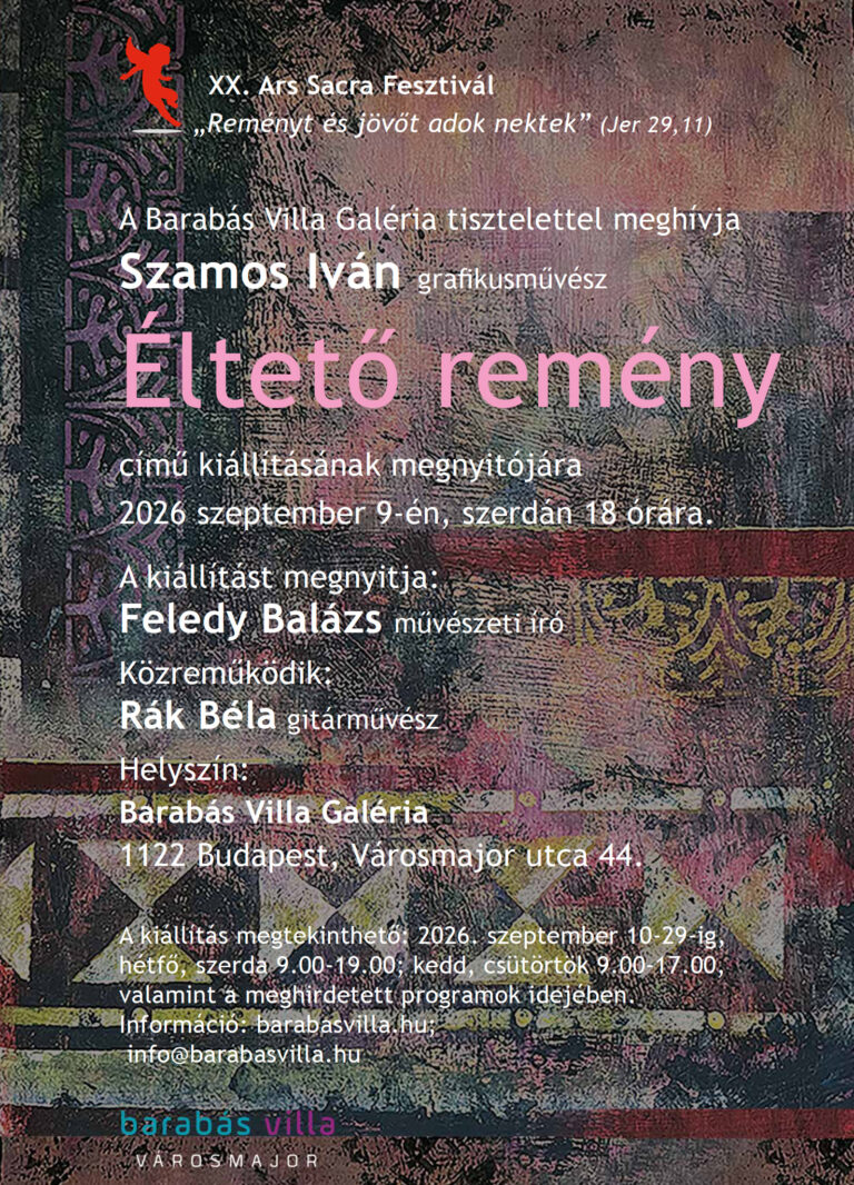 Szamos Iván: Éltető remény